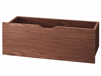 陳列什器〔オプション〕木製収納トロッコワイド900mm用│三洋スーパー